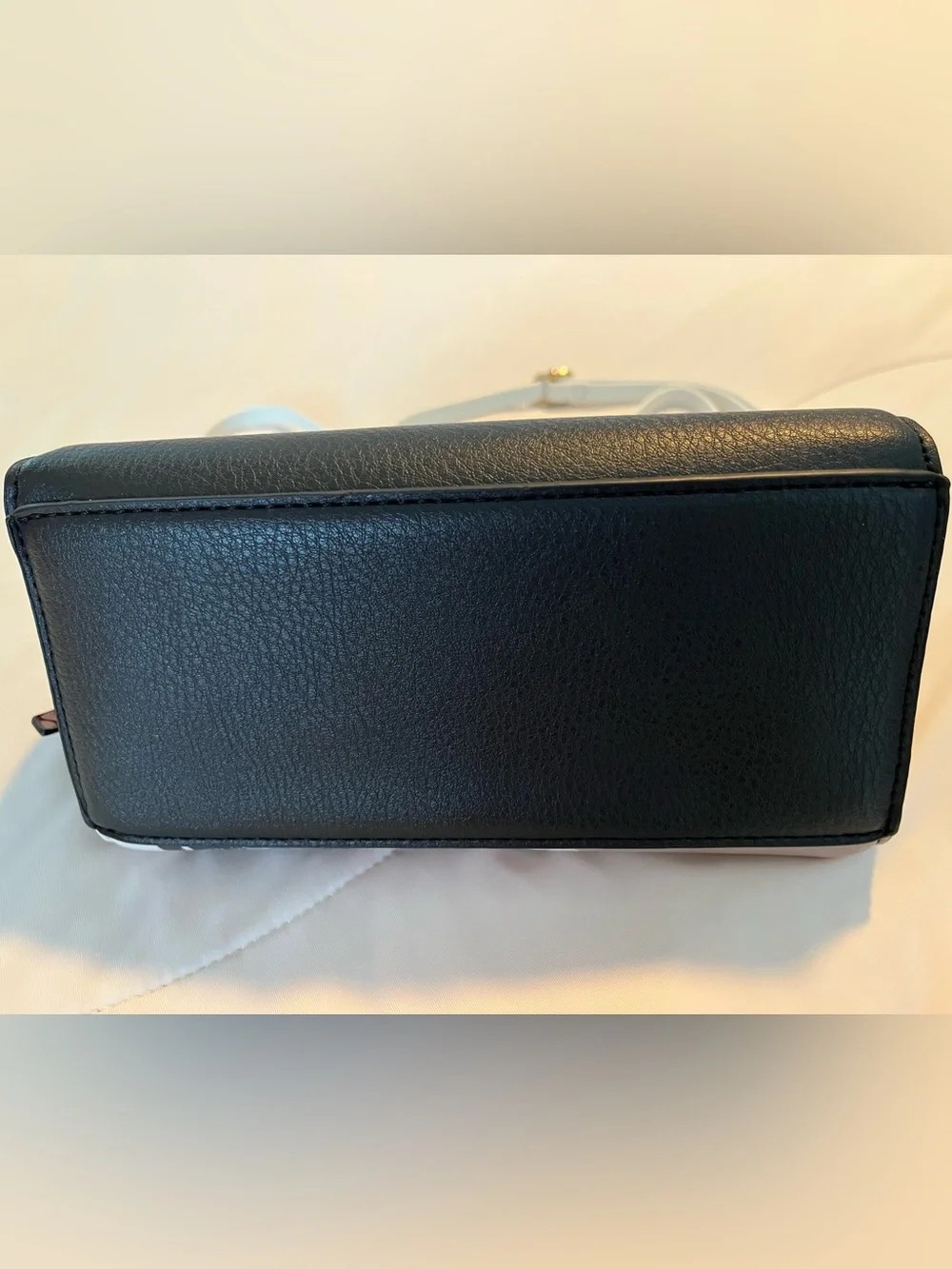 Nicole Lee Lady In Black Graphic Mini Handbag Gardens Crossbody Satchel Purse